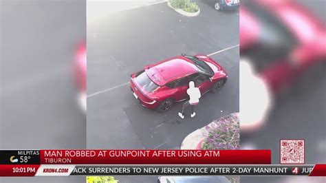 Man robbed at gunpoint in Tiburon after using ATM