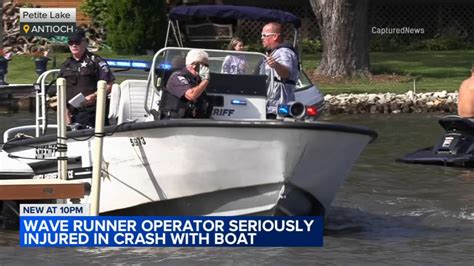 Man seriously injured in Petite Lake water craft crash