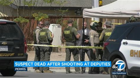 Man shot and killed in Perris, authorities investigating  