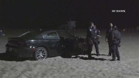 Man shot in face at Dockweiler Beach, suspect gets car stuck in sand and flees on foot