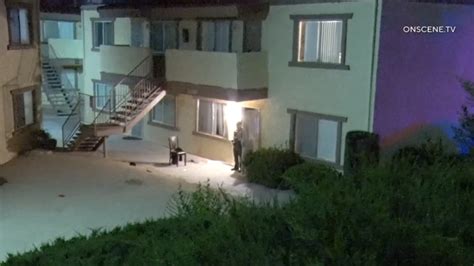Man shot to death after fatally stabbing woman, wounding 2nd victim in Victorville apartment