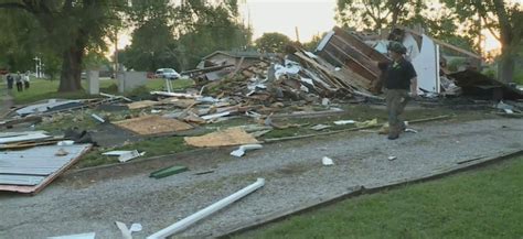 Man speaks out about close call after his home exploded in Granite City