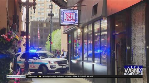 Man stabbed several times during business robbery in Loop