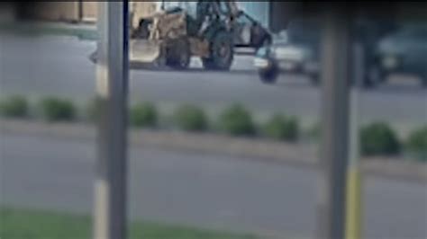 Man steals backhoe for 10-mile drive to Illinois airport to catch flight