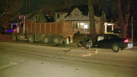 Man suffers serious injuries when hit by dump truck in northwest Toronto