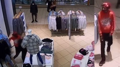 Man wanted after video captures him repeatedly punching woman inside Brampton store