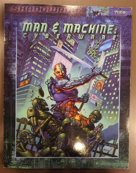 Read Man  Machine Cyberware By Fasa Corporation
