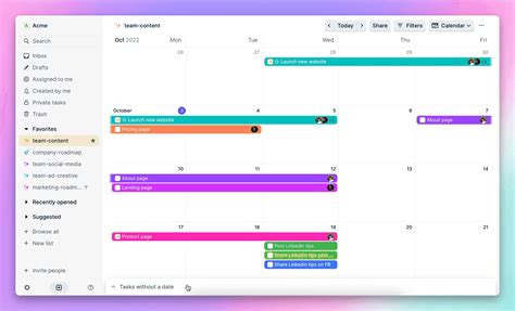 Manage Multiple Days at Once with the Calendar View Robin