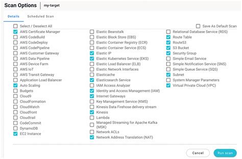 Manage Scan Profiles (Tenable.cs)