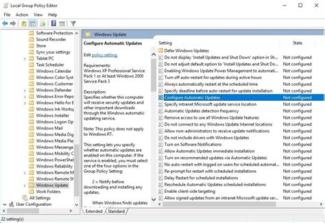 Manage Windows Update Settings via Group Policy Editor Liquid …