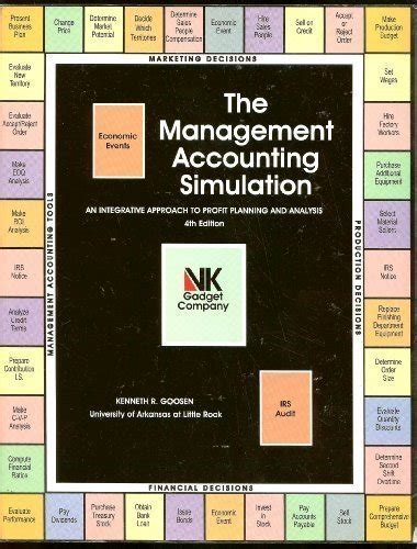 Management accounting simulation goosen answer guide. - Ik heb het groote doel mijner aardsche bestemming bereikt.