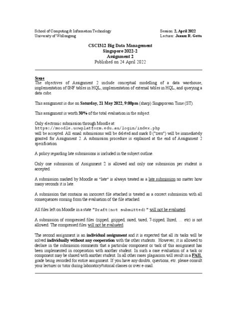 Management assignment pdf.  Fenghui Ren CSCI312 Big Data Management Si...