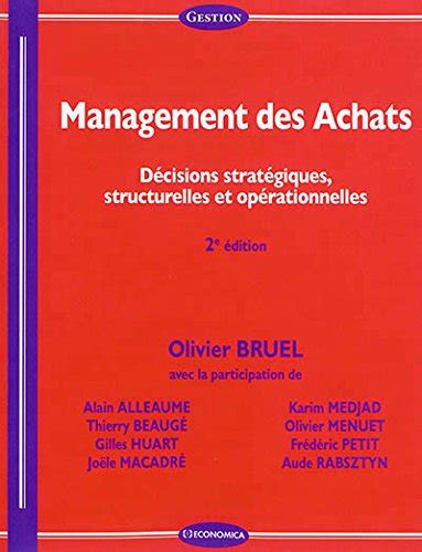 Management des Achats, 2e ed.