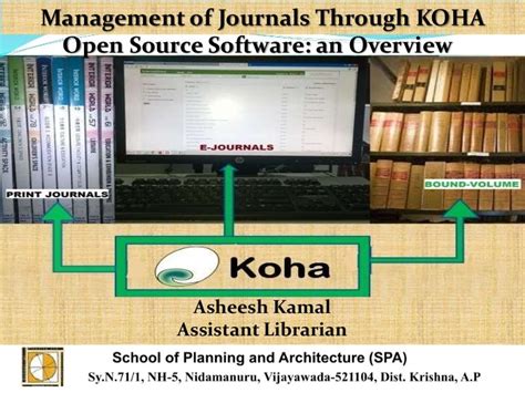 Management of Journals Through Koha Open Source Software: …