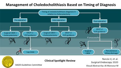 Management of cholelithiasis with choledocholithiasis: …