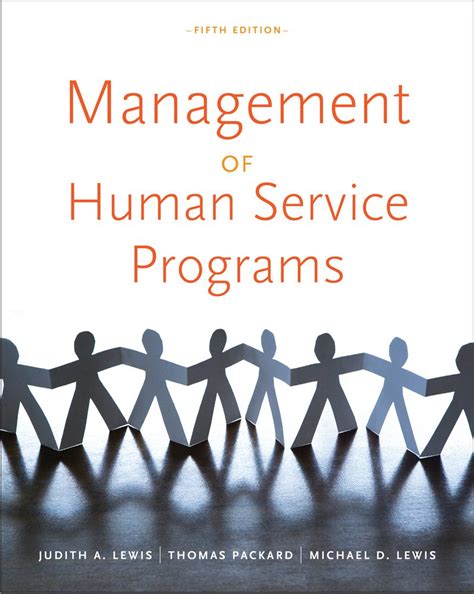Read Management Of Human Service Programs By Judith A Lewis