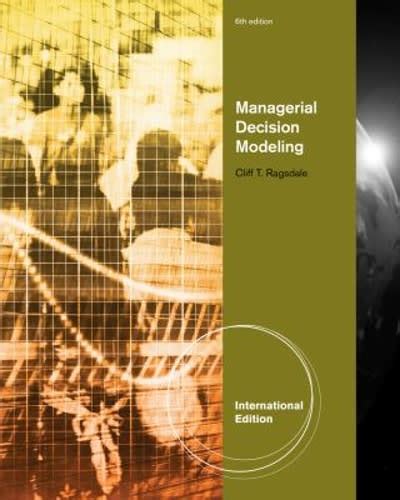 Managerial decision modeling 6th edition solution manual. - Curso autoasistido de ms excel 4.0 basico.