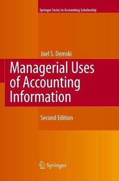 Managerial uses of accounting information solutions manual. - Kalkül 7. ausgabe lösungshandbuch von larson.