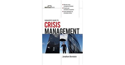 Managers guide to crisis management by jonathan bernstein. - Kuopion läänin kalatalouden ja turkistalouden kehittäminen.