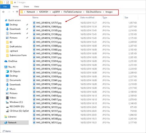 Managing Data in SQL Server FILETABLEs