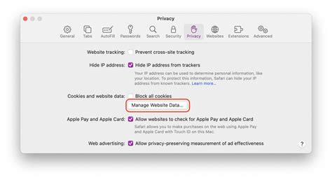 Managing History and Other Private Data in Safari for macOS