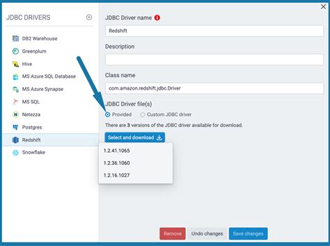 Managing JDBC Drivers – Coginiti Support Home