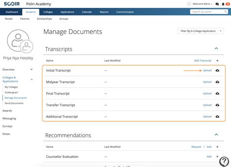 Managing Student Transcript Settings - User Guide and Support ...