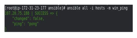 Managing Windows Server from Red Hat Server using Ansible on AWS EC2