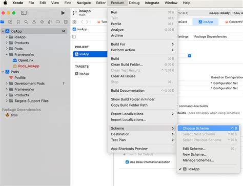 Managing different iOS build configurations in Xcode