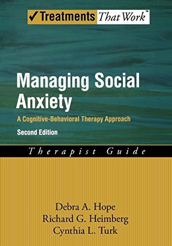 Managing social anxiety a cognitive behavioral therapy approach therapist guide. - Nissan note servizio riparazione officina manuale 2006 2011.
