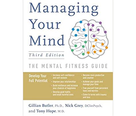 Managing your mind the mental fitness guide. - Kirchliche und soziale zustände in bern unmittelbar nach der einführung der reformation.
