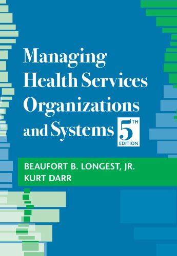 Full Download Managing Health Services Organizations And Systems By Beaufort B Longest  Jr