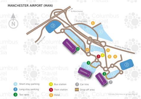 Manchester Airport Map MAN Terminal Guide / At the Airport ...