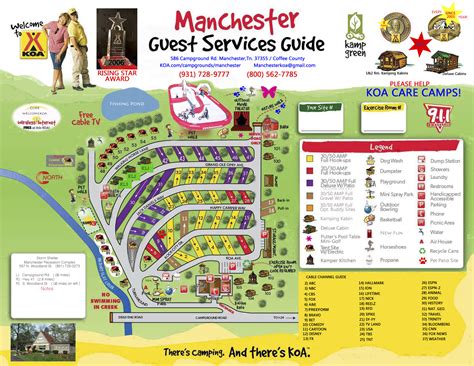 Manchester koa. 30 Amps. Cable - Limited Channels. Grass. Pets Allowed ($) Save 10% at check out with KOA Rewards. Back In, 30 Amps, Full Hookups Dog Park open spaces and trees behind these very spacious sites. Big rig friendly sites! through out … 
