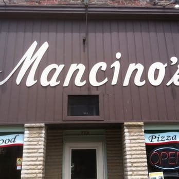 Carson City, Michigan / Mancino's / Mancino's menu; Mancino's Menu. Add to wishlist. Add to compare #1 of 2 Italian restaurants in Carson City ... mancino's wonderful meatballs, pasta sauce, mozzarella cheese, onions and green peppers. Ham and Cheese. ham, mozzarella cheese, tomatoes and mayo.. 