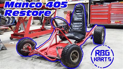 In today's video we finish the Manco 405 to give it a test ride. We will be striping this kart down in the next week and giving it a little color.. 