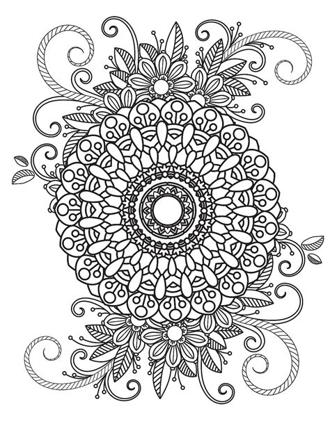 Mandala Coloring Pages Free Printables