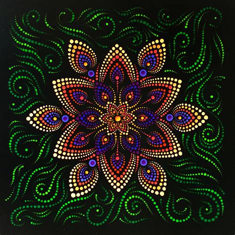 Mandala Pattern Dot WOLFF Designs