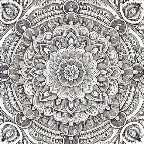 Mandala Stress Relief Coloring Pages