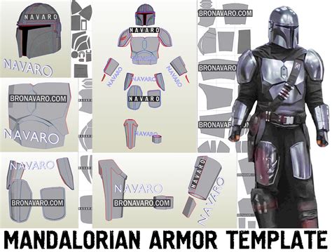 Mandalorian Armor Template Free