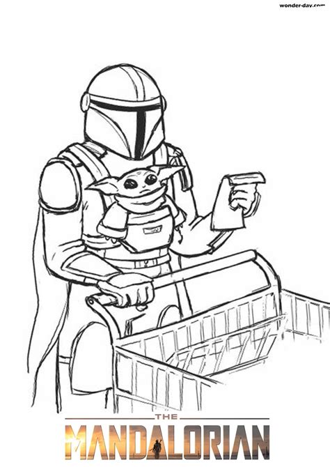 Mandalorian Coloring