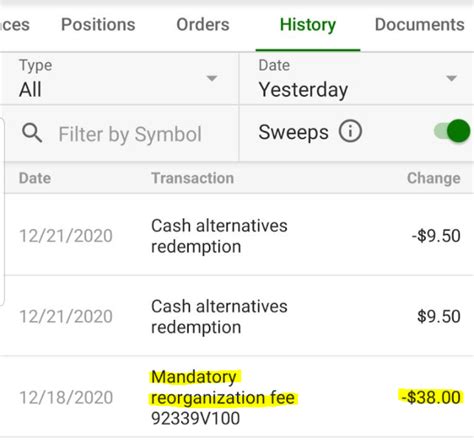 Mandatory reorganization fee td ameritrade. Charles Schwab's service is on par with TD Ameritrade's and a comparison of their fees shows that Charles Schwab's fees are similar to TD Ameritrade's. Account opening takes somewhat less effort at Charles Schwab compared to TD Ameritrade, deposit and withdrawal processes are about the same quality at Charles Schwab, while customer service ... 