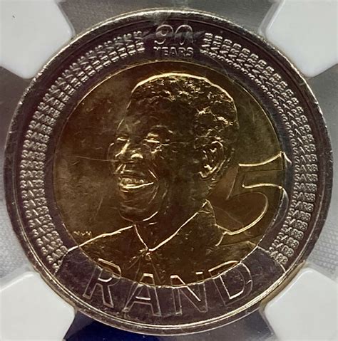 Find many great new & used options and get the best deals for South Africa 5 rand 2018 "Nelson Mandela Centenary" BiMetallic coin UNC at the best online prices at eBay! Free shipping for many products! ... People want this. 21 people are watching this. Shipping: US $9.00 Economy Shipping from outside US.. 