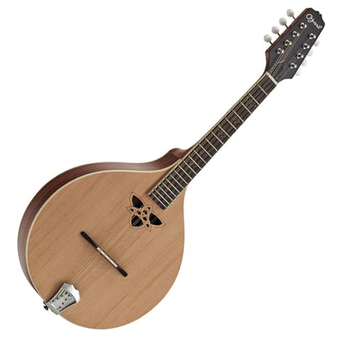 Mandolas - Octave Mandolas are most commonly picked with a plectrum rather than fingerpicked like the guitar or banjo. Important with any instrument is playability especially with the Octave Mandola with it having 8 strings in close pairs and a relatively long scale with a narrow neck and fingerboard. 