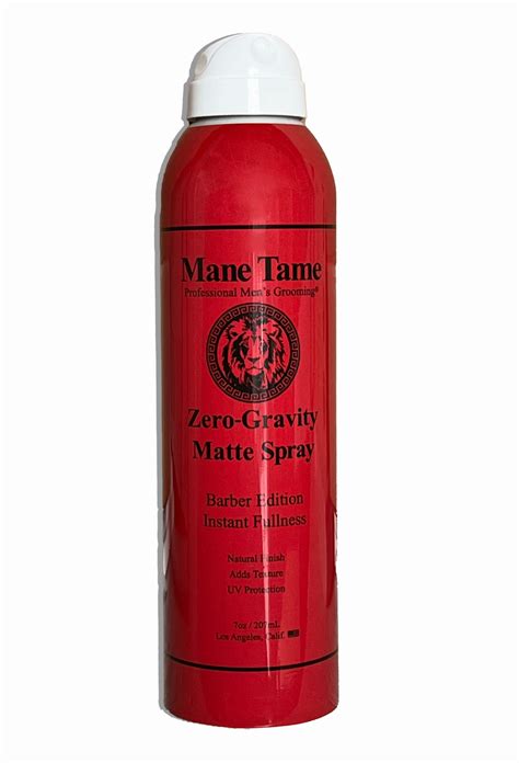 Mane Tame Zero-Gravity Matte Spray 7oz Clipper Depot