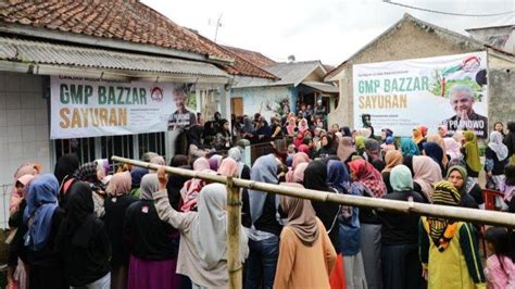 Manfaatkan Hasil Petani, Relawan GMP Gelar Bazar Sayuran di …