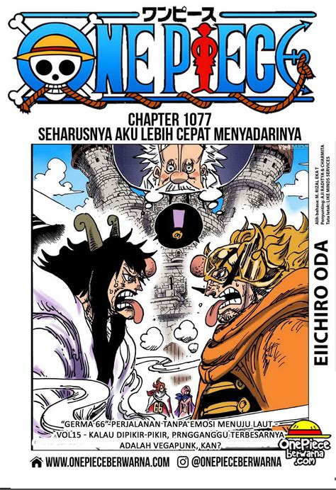 Tanggal Rilis Manga One Piece 1062 Bahasa Indonesia dan Link Baca