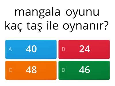 Mangala Test Wordwall.