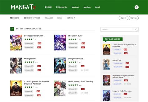 Mangatx - Read Manga Online For Free For the Fans