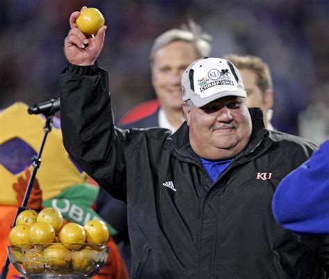 Mark Mangino and Glen Mason will be at the game to watch "Tuxedo" Tony Sands and Nick Reid get inducted into the Kansas Ring of Honor. Mark Mangino led the Jayhawks to a win in the 2008 Orange Bowl and a 12-1 record. The only team to finish with 1 loss in the Top 10 in the Final AP Poll. Glen Mason led the Jayhawks to a win in the …. 